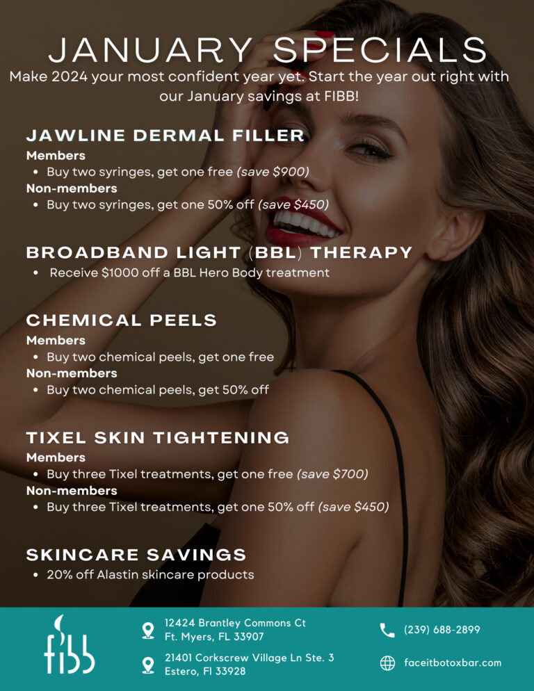 Specials Face It Botox Bar