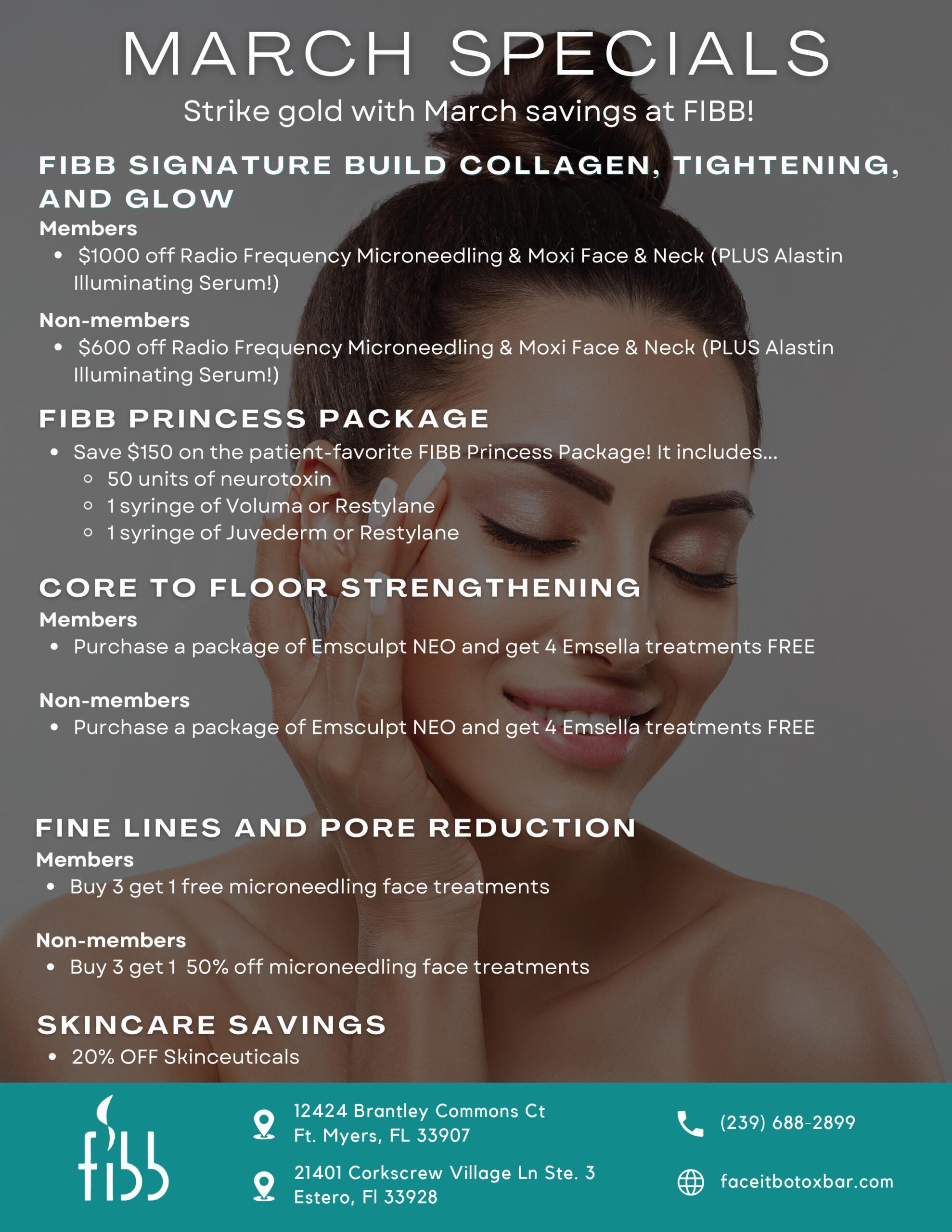 Specials Face It Botox Bar